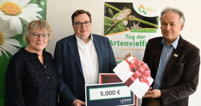 Landesbank unterstützt den „Tag der Artenvielfalt“