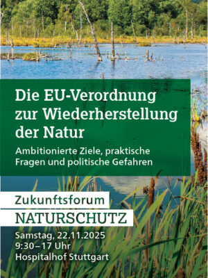 Wiederherstellung der Natur als Chance und Herausforderung