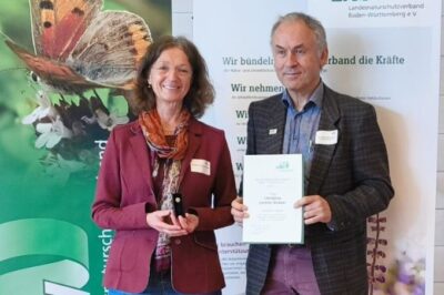 LNV-Ehrennadel für Christine Lorenz-Gräser aus Murrhardt