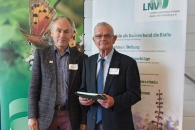 LNV-Ehrennadel für Dr. Werner Baur